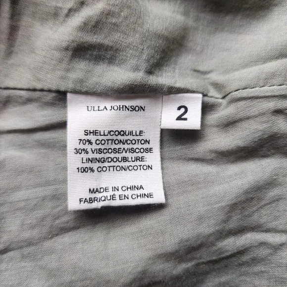 New Ulla Johnson Naiara Mini Dress Women's Size 2 Canyon Clay Red Brown Tie-Dye - Picture 8 of 16